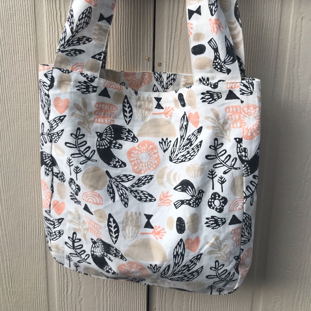 Danica studio block print tote bag